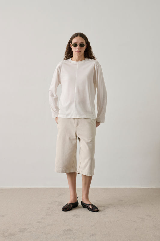 Tee-Shirt Adelie - Blanc - Coton - Femme