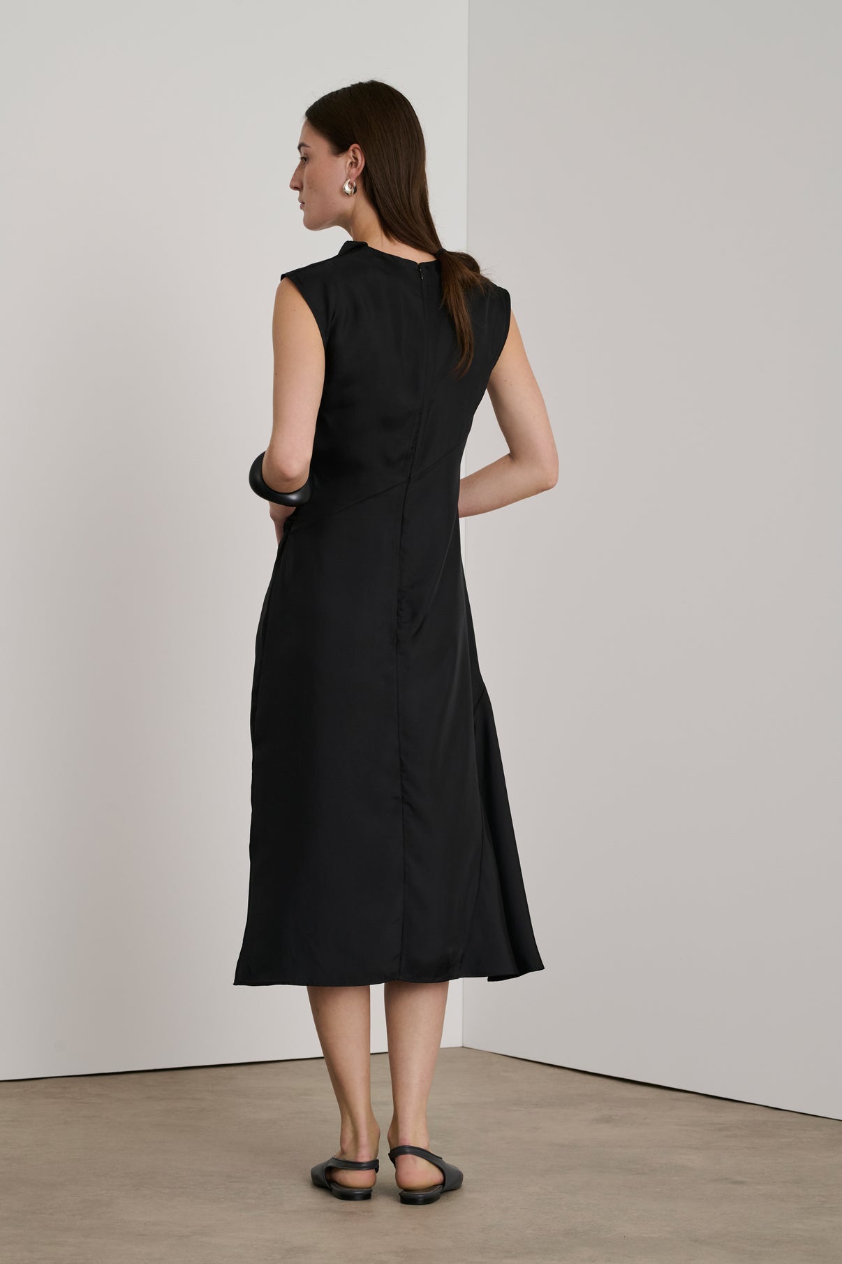 Robe Eugenie - Noir - Femme vue 2