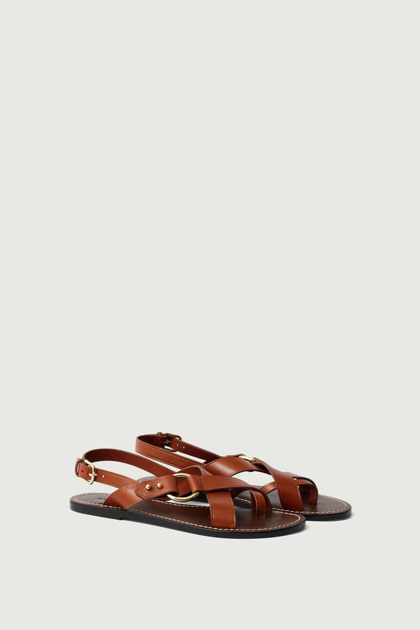 FLORENCE BROWN SANDALS